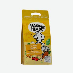 Корм Barking Heads для собак с избыточным весом, с курицей и рисом  Худеющий толстячок  (2 кг)