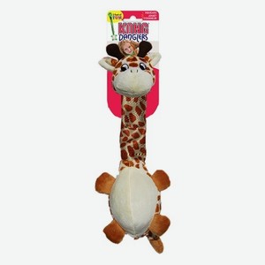 Kong игрушка для собак  Жираф  с шуршащей шеей, 62 см (111 г)