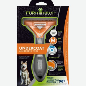 FURminator фурминатор M: для средних собак с короткой шерстью (226 г)