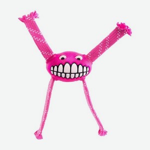 Rogz игрушка с принтом зубы и пищалкой FLOSSY GRINZ, розовый (L)