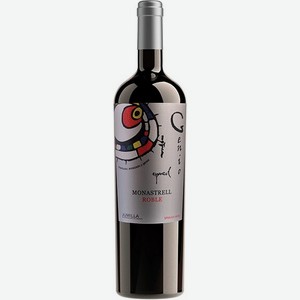 Вино  Хенио Эспаньол  Монастрель, 2021, 750 мл, красное, сухое