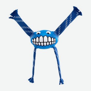 Rogz игрушка с принтом зубы и пищалкой FLOSSY GRINZ, синий (M)