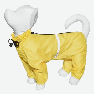 Yami-Yami одежда дождевик для собак малых пород (желтый) (№3)