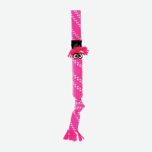 Rogz игрушка веревочная шуршащая SCRUBZ, розовый (S)