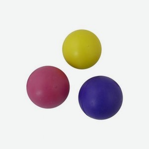 Papillon игрушка для собак  Мяч , резина, цвет. в ассорт, 8,5 см (390 г)
