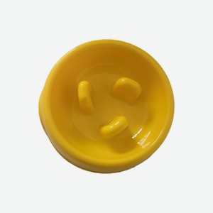 Green Petcare миска пластиковая, оранжевая (160х160х45 мм)