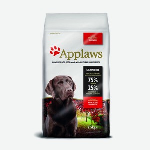Корм Applaws беззерновой для собак крупных пород  Курица/Овощи: 75/25%  (2 кг)