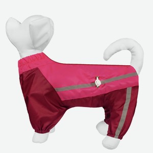 Tappi одежда комбинезон  Твист  для собак, малиновый/вишневый (на девочку) (72 г)