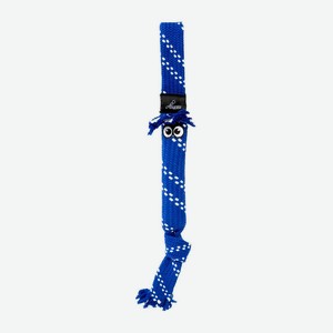 Rogz игрушка веревочная шуршащая SCRUBZ, синий (M)