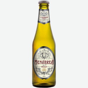 Пиво  Менабреа Ла 150°  Бьонда, 330 мл, светлое (Этот товар продаётся по 6 штук. Цена указана за штуку)