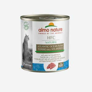Almo Nature консервы консервы для кошек, с атлантическим тунцом (280 г)