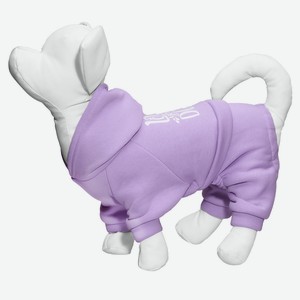 Yami-Yami одежда костюм для собаки с капюшоном, сиреневый (S)