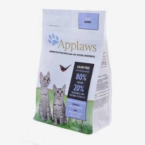 Корм Applaws беззерновой для котят  Курица/Овощи: 80/20%  (7,5 кг)