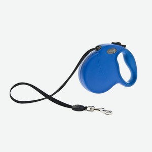 Ferribiella аксессуары рулетка-ремень для собак, синяя (М)