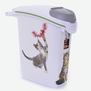 Curver PetLife контейнер для корма  Кошачьи цап-царапки  на 10кг/23л, 23 х 50 х 50 см (1,21 кг)
