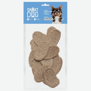 Smart Dog лакомства лакомство для собак крекеры из атлантической трески с отрубями (40 г)