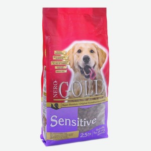 Корм NERO GOLD super premium для собак с чувствительным пищеварением, с индейкой и рисом (18 кг)