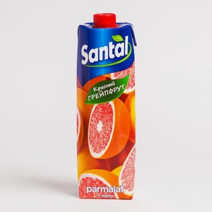 Напиток SANTAL Красный грейпфрут, 1 л