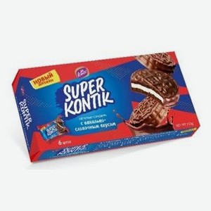 Печенье Супер-Контик ванильно-сливочный вкус 150г