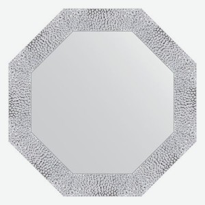 Зеркало в багетной раме Evoform чеканка белая 70 мм 57x57 см