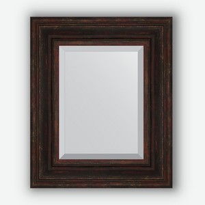 Зеркало с фацетом в багетной раме Evoform темный прованс 99 мм 49х59 см