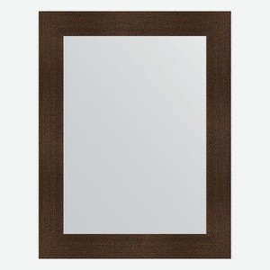 Зеркало в багетной раме Evoform бронзовая лава 90 мм 70х90 см