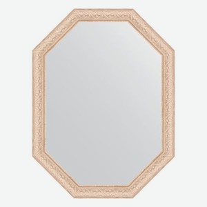 Зеркало в багетной раме Evoform беленый дуб 57 мм 60x80 см