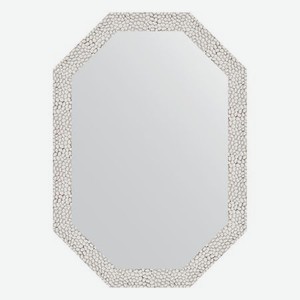 Зеркало в багетной раме Evoform чеканка белая 46 мм 48x68 см
