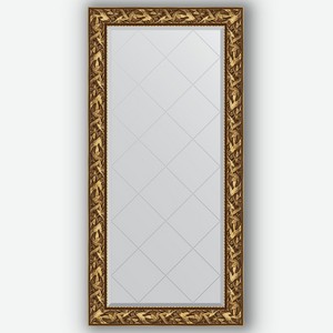 Зеркало с гравировкой в багетной раме Evoform византия золото 99 мм 79x161 см