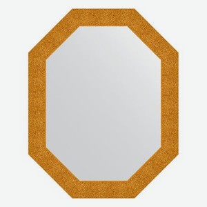 Зеркало в багетной раме Evoform чеканка золотая 90 мм 76x96 см