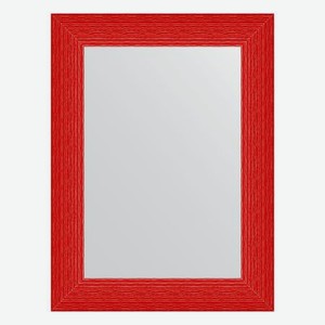 Зеркало в багетной раме Evoform красная волна 89 мм 60x80 см