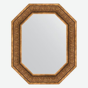Зеркало в багетной раме Evoform вензель бронзовый 101 мм 64x79 см