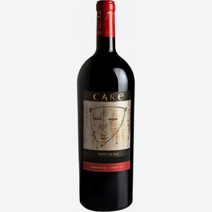 Вино Care Tinto Roble сухое красное, 1.5л Испания