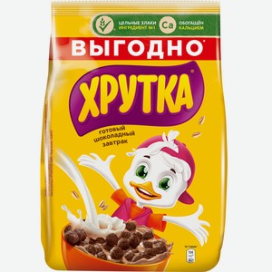Готовый шоколадный завтрак ХРУТКА, обогащенный кальцием 650г Россия