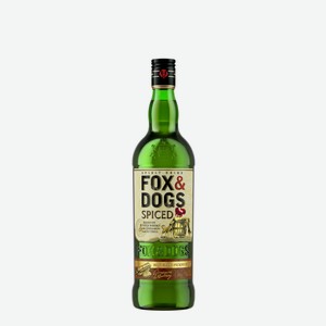 Виски Fox Dogs Spiced, 0.7л Россия