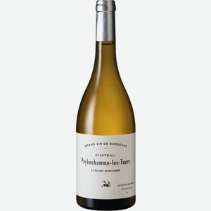 Вино Chateau Peybonhomme Les Tours белое сухое, 0.75л Франция