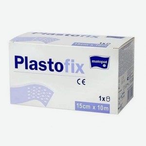 Пластыри фиксирующие нестерильные MATOPAT  PLASTOFIX , из нетканого материала15 см х 10 м, 1 шт./уп.