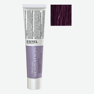 Безаммиачная крем-краска для волос De Luxe Sensation 60мл: 6/61 Темно-русый фиолетово-пепельный
