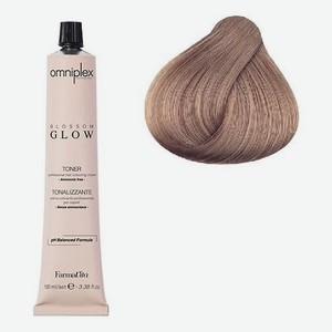 Беззамиачная крем-краска для волос Omniplex Blossom Glow Toner 100мл: 9.22 Розовый ирис (бисквит)