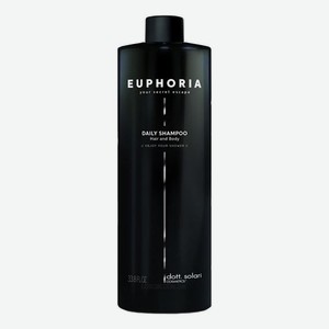 Шампунь-гель для волос и тела с черным перцем Euphoria Daily Champoo Hair And Body: Шампунь-гель 1000мл
