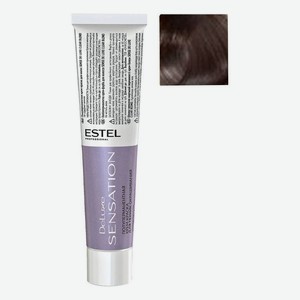 Безаммиачная крем-краска для волос De Luxe Sensation 60мл: 5/17 Светлый шатен пепельно-коричневый