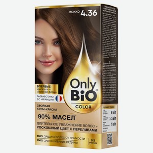 Крем-краска для волос «Фитокосметик» Only Bio Color Тон 4.36 Мокко, 115 мл