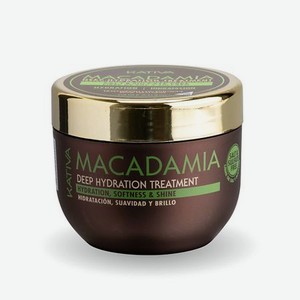 KATIVA Маска интенсивно увлажняющая для волос Macadamia