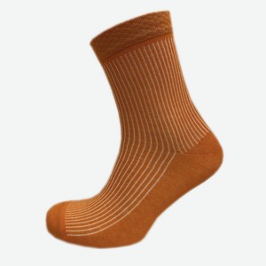 Носки женские Monchini артL155 - Оранжевый, Без дизайна, 35-37