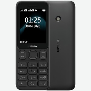 Телефон 125 Dual Sim Black Nokia