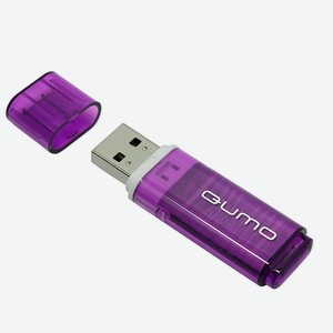 Флешка Optiva 01 USB 2.0 QM8GUD-OP1-VIOLET 8Gb Фиолетовая Qumo
