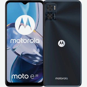 Смартфон Moto E22 3 32Gb Astro Black Motorola