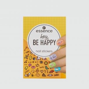 Наклейки для ногтей ESSENCE Hey, Be Happy Nail Stickers 57 шт