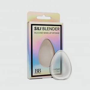 Силиконовый Спонж BEAUTY BAR Sili Blender Makeup Sponge Clear 1 шт