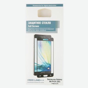 Защитное стекло Red Line для Samsung Galaxy S8 Plus Full Screen 3D Tempered Glass Black (УТ000010821)